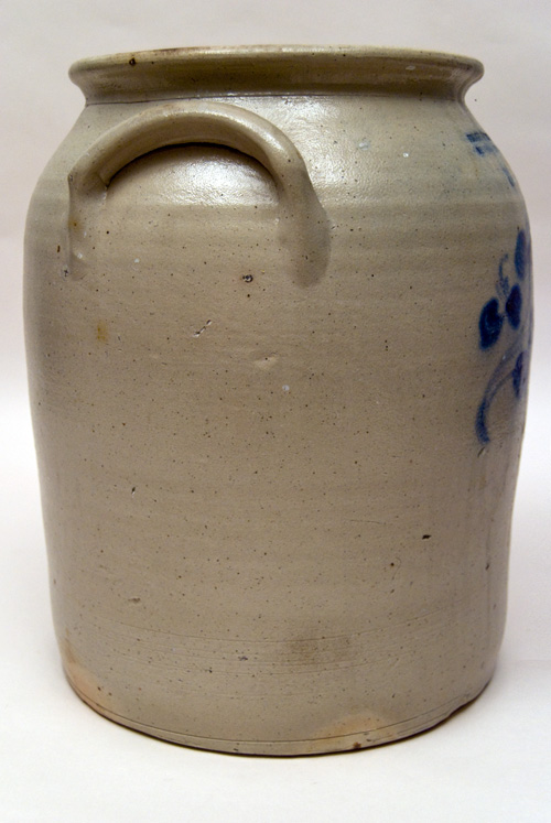 Julius Norton Bennington Vermont 3 Gallon Blue Decorated Antique Stoneware Julius Norton Bennington Vermont 3 Gallon Blue Decorated Antique Stoneware
