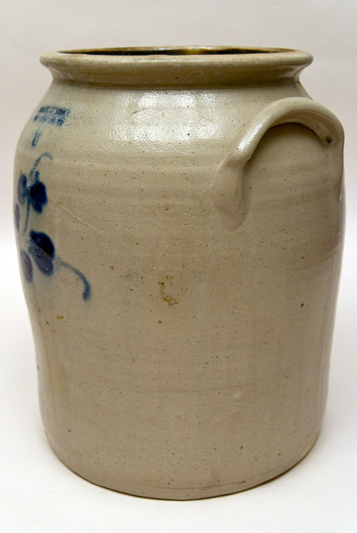 Julius Norton Bennington Vermont 3 Gallon Blue Decorated Antique Stoneware Julius Norton Bennington Vermont 3 Gallon Blue Decorated Antique Stoneware