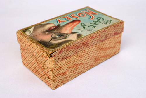 Rare McLoughlin Bros Early American Game of Nosey by Man in the Moon Illustrator Rare McLoughlin Bros Early American Game of Nosey by Man in the Moon Illustrator