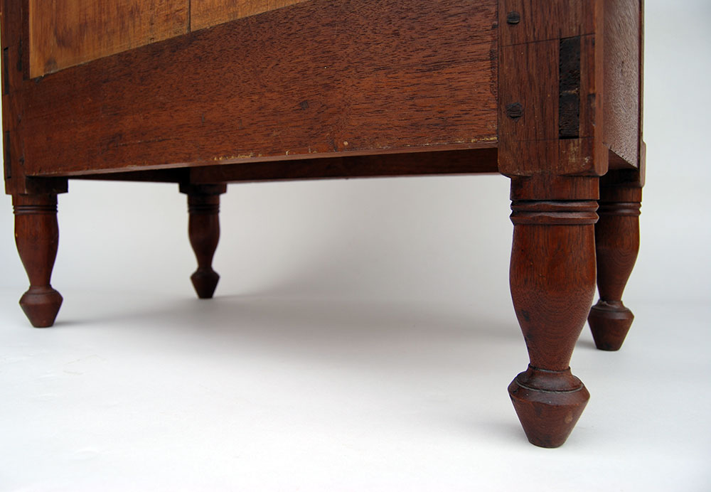 Early Antique American Walnut Childs Chest: Circa 1830 Early American Walnut Childs Chest of Drawers Antique American Furniture - Early Antique American Walnut Childs Chest: Circa 1830