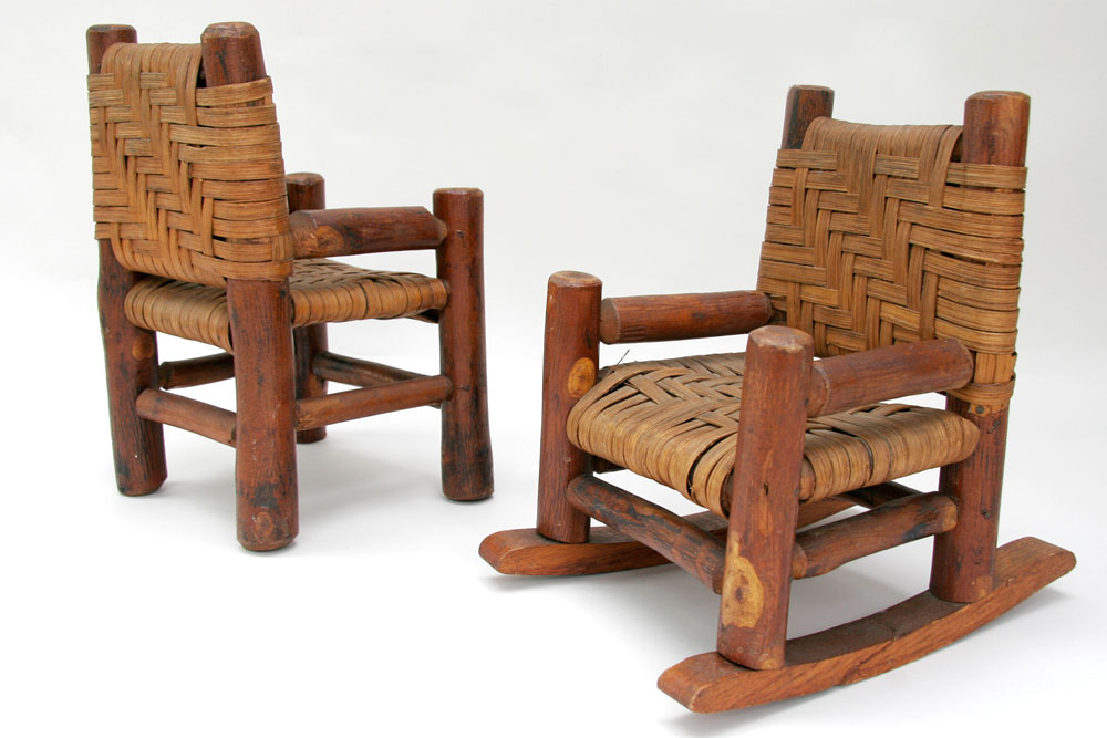 Old Hickory Furniture Salesman Samples Rare Martinsville, Indiana, 3 Antique Old Hickory Furniture Salesman Samples. Rare Martinsville, Indiana, vintage old hickory 3 - Old Hickory Furniture Salesman Samples Rare Martinsville, Indiana, 3
