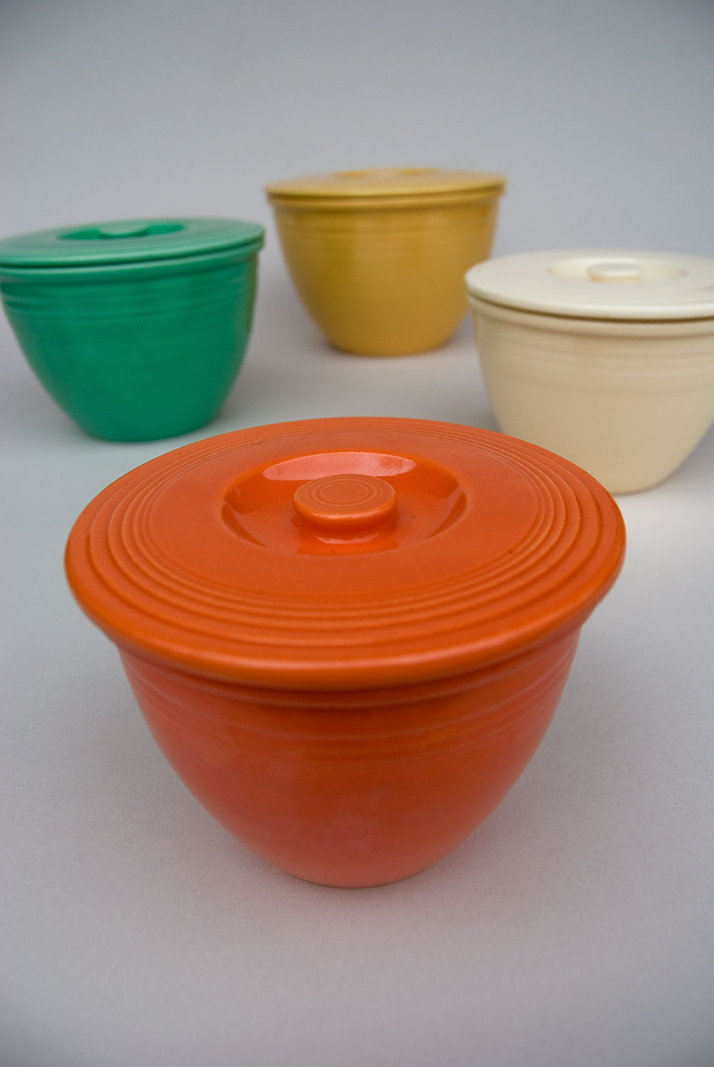 Fiesta Nesting Bowl Lids | Rare Vintage Fiestaware Fiesta Nesting Bowl Lids | Rare Vintage Fiestaware