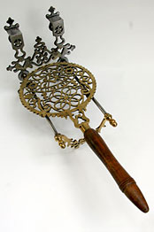 Masonic Fireplace Trivet: 19th Century Antiques