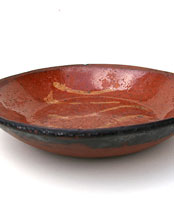 Redware Slip Decorated Plate