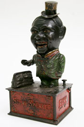 Stump Speaker Mechanical Bank