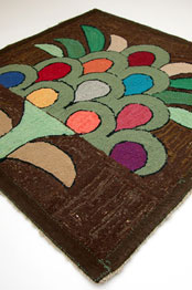 Tree of Life, Pennsylvania Hooked Rug