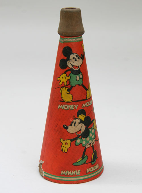 Antique Mickey Mouse Noisemaker Horn Early Old Marks Bros. Antique Mickey Mouse Noisemaker Horn Early Old