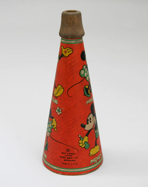 Antique Mickey Mouse Noisemaker Horn Early Old Marks Bros. Antique Mickey Mouse Noisemaker Horn Early Old