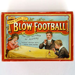 Antique Game The New Game of Blow Football English British Football Soccer Sports Antique Game The New Game of Blow Football English British Football Soccer Sports
