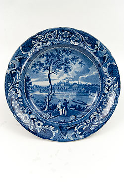 Historical Staffordshire Pottery American Scenes Fairmount Near Philadelphia Historical Staffordshire American Scenes Fairmount Near Philadelphia