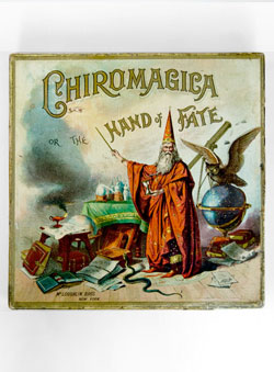 Antique Game: Early American Chiromagica: Hand of Fate: McLoughlin Bros. New York: Vintage Game for Sale Antique Game: Early American Chiromagica: Hand of Fate: McLoughlin Bros. New York: Vintage Game for Sale
