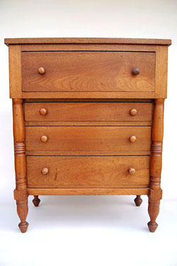 Early American Walnut Childs Chest of Drawers Antique American Furniture Early American Walnut Childs Chest of Drawers Antique American Furniture