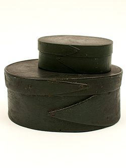 Early American Treenware: 18th or early 19th century large hand carved and turned large wooden storage jar Early American Treenware: 18th or early 19th century large hand carved and turned large wooden storage jar