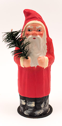 Antique Santa Belsnickle Candy Container Marked Germany