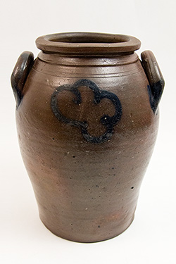 Stephen B. Sweeney, Henrico County Virginia 2 Gallon Blue Decorated Stoneware Crock Stephen B. Sweeney, Henrico County Virginia 2 Gallon Blue Decorated Stoneware Crock