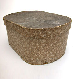 19th Century Early American Antique Wallpaper Boxes 19th Century Antique Wallpaper Boxes