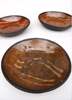 Redware Slip Decorated Plate