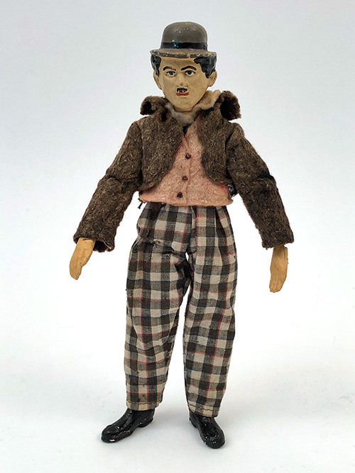 charlie chaplin swiss bucherer fully jointed metal figure antique toy