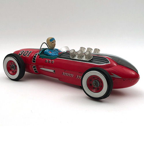 1950s masudaya modern toys 301 racer made in japan